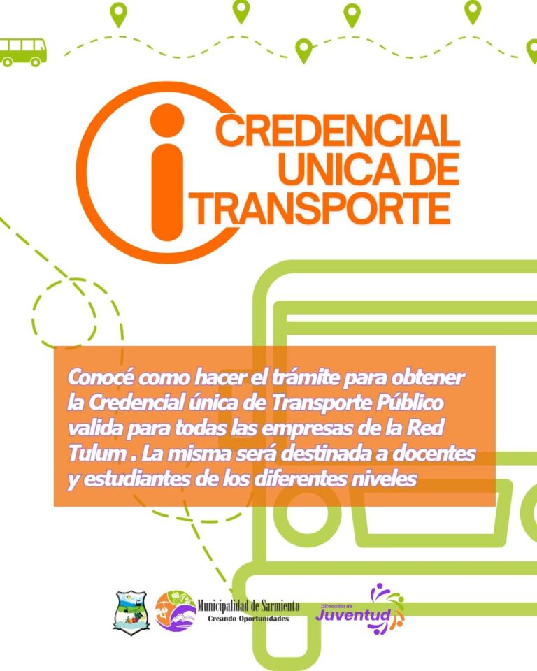 ¡Atención, estudiantes y docentes de Sarmiento! 🚌