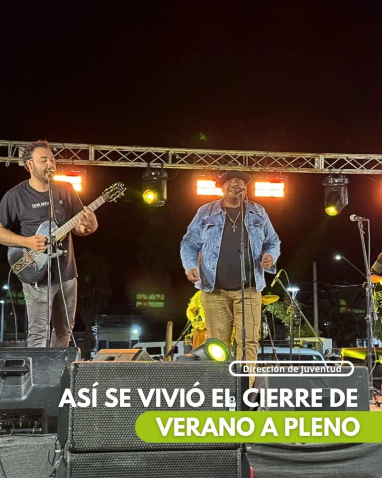 ¡Así cerramos un verano a pleno en Sarmiento!