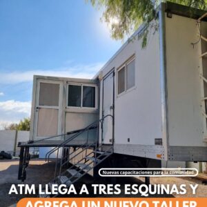 ¡La formación laboral llega a Tres Esquinas y Los Berros con la Aula Taller Móvil!