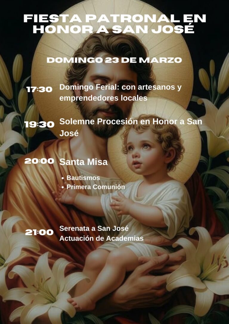 Fiestas Patronales en Honor a San José