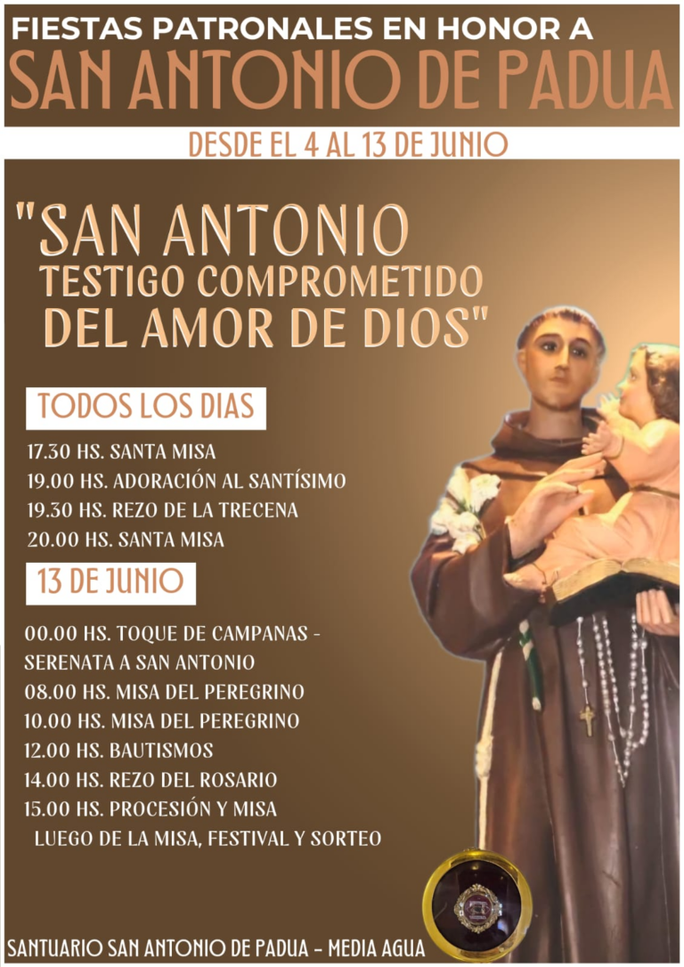 Fiestas Patronales a San Antonio de Padua