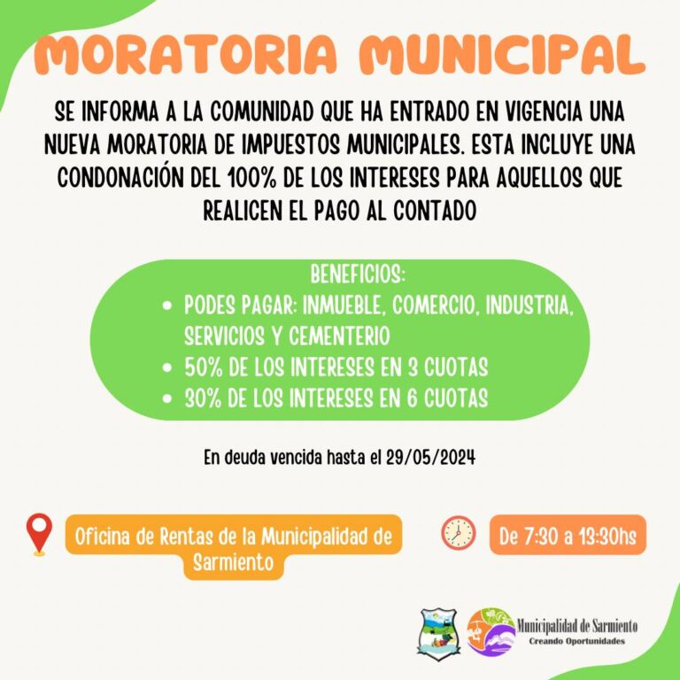 Moratoria de impuestos municipales